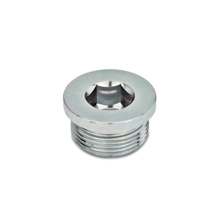 DIN908-ST-M27X2-A Threaded Plug Steel